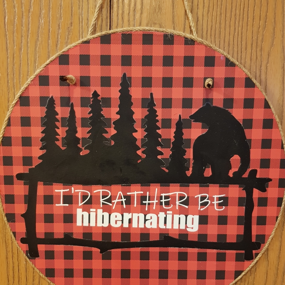Wood sign